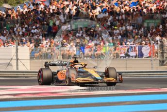 World © Octane Photographic Ltd. Formula 1 – French Grand Prix - Paul Ricard - Le Castellet. Saturday 23rd July 2022 Qualifying. McLaren F1 Team MCL36 - Daniel Ricciardo.