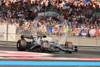 World © Octane Photographic Ltd. Formula 1 – French Grand Prix - Paul Ricard - Le Castellet. Saturday 23rd July 2022 Qualifying. Scuderia AlphaTauri AT03 - Yuki Tsunoda.