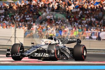 World © Octane Photographic Ltd. Formula 1 – French Grand Prix - Paul Ricard - Le Castellet. Saturday 23rd July 2022 Qualifying. Scuderia AlphaTauri AT03 - Yuki Tsunoda.