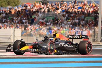 World © Octane Photographic Ltd. Formula 1 – French Grand Prix - Paul Ricard - Le Castellet. Saturday 23rd July 2022 Qualifying. Oracle Red Bull Racing RB18 – Sergio Perez.