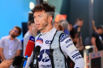 World © Octane Photographic Ltd. Formula 1 – French Grand Prix - Paul Ricard - Le Castellet. Saturday 23rd July 2022 Qualifying. Scuderia AlphaTauri AT03 - Pierre Gasly.