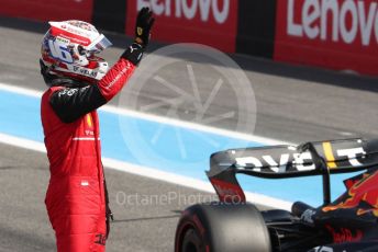 World © Octane Photographic Ltd. Formula 1 – French Grand Prix - Paul Ricard - Le Castellet. Saturday 23rd July 2022 Qualifying. Scuderia Ferrari F1-75 - Charles Leclerc.