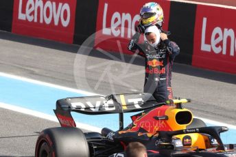 World © Octane Photographic Ltd. Formula 1 – French Grand Prix - Paul Ricard - Le Castellet. Saturday 23rd July 2022 Qualifying. Oracle Red Bull Racing RB18 – Sergio Perez.