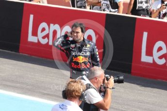 World © Octane Photographic Ltd. Formula 1 – French Grand Prix - Paul Ricard - Le Castellet. Saturday 23rd July 2022 Qualifying. Oracle Red Bull Racing RB18 – Sergio Perez.