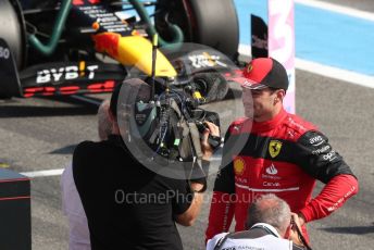 World © Octane Photographic Ltd. Formula 1 – French Grand Prix - Paul Ricard - Le Castellet. Saturday 23rd July 2022 Qualifying. Scuderia Ferrari F1-75 - Charles Leclerc.