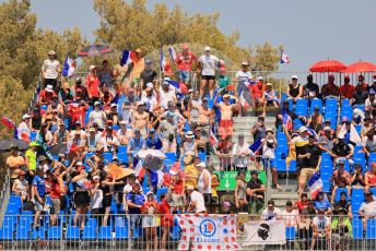 World © Octane Photographic Ltd. Formula 1 – French Grand Prix - Paul Ricard - Le Castellet. Sunday 24th July 2022 Race. The crowd before the race in the grandstands.