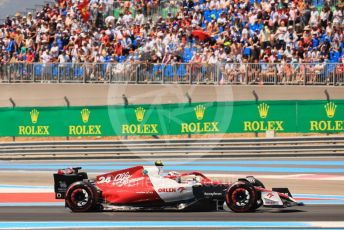 World © Octane Photographic Ltd. Formula 1 – French Grand Prix - Paul Ricard - Le Castellet. Sunday 24th July 2022 Race. Alfa Romeo F1 Team Orlen C42 - Guanyu Zhou.