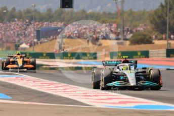World © Octane Photographic Ltd. Formula 1 – French Grand Prix - Paul Ricard - Le Castellet. Sunday 24th July 2022 Race. Mercedes-AMG Petronas F1 Team F1 W13 - Lewis Hamilton.