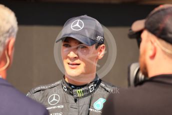 World © Octane Photographic Ltd. Formula 1 – French Grand Prix - Paul Ricard - Le Castellet. Sunday 24th July 2022 Parc Ferme. Mercedes-AMG Petronas F1 Team F1 W13 - George Russell.