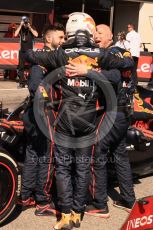 World © Octane Photographic Ltd. Formula 1 – French Grand Prix - Paul Ricard - Le Castellet. Sunday 24th July 2022 Parc Ferme. Oracle Red Bull Racing RB18 – Max Verstappen.