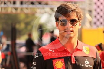 World © Octane Photographic Ltd. Formula 1 – French Grand Prix - Paul Ricard - Le Castellet. Saturday 23rd July 2022 Paddock. Scuderia Ferrari F1-75 - Carlos Sainz.
