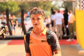 World © Octane Photographic Ltd. Formula 1 – French Grand Prix - Paul Ricard - Le Castellet. Saturday 23rd July 2022 Paddock. McLaren F1 Team MCL36 - Lando Norris.