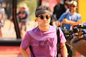 World © Octane Photographic Ltd. Formula 1 – French Grand Prix - Paul Ricard - Le Castellet. Saturday 23rd July 2022 Paddock. Scuderia AlphaTauri AT03 - Yuki Tsunoda.