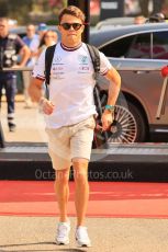 World © Octane Photographic Ltd. Formula 1 – French Grand Prix - Paul Ricard - Le Castellet. Saturday 23rd July 2022 Paddock. Mercedes-AMG Petronas F1 Team F1 W13 Reserve driver – Nyck de Vries.