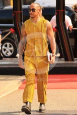 World © Octane Photographic Ltd. Formula 1 – French Grand Prix - Paul Ricard - Le Castellet. Saturday 23rd July 2022 Paddock. Mercedes-AMG Petronas F1 Team F1 W13 - Lewis Hamilton.