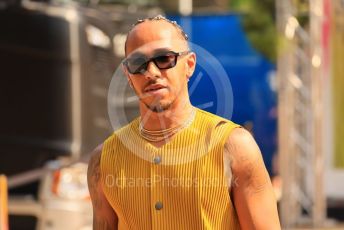 World © Octane Photographic Ltd. Formula 1 – French Grand Prix - Paul Ricard - Le Castellet. Saturday 23rd July 2022 Paddock. Mercedes-AMG Petronas F1 Team F1 W13 - Lewis Hamilton.