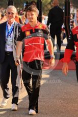 World © Octane Photographic Ltd. Formula 1 – French Grand Prix - Paul Ricard - Le Castellet. Sunday 24th July 2022 Paddock. Scuderia Ferrari F1-75 - Charles Leclerc.