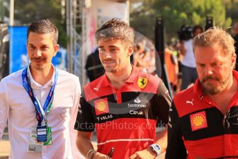 World © Octane Photographic Ltd. Formula 1 – French Grand Prix - Paul Ricard - Le Castellet. Sunday 24th July 2022 Paddock. Scuderia Ferrari F1-75 - Charles Leclerc.