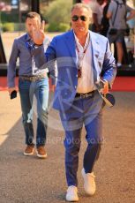 World © Octane Photographic Ltd. Formula 1 – French Grand Prix - Paul Ricard - Le Castellet. Sunday 24th July 2022 Paddock. Jean Alesi.