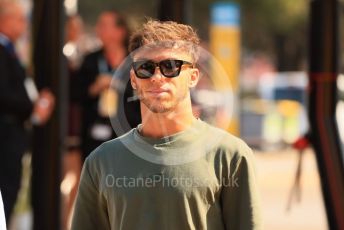 World © Octane Photographic Ltd. Formula 1 – French Grand Prix - Paul Ricard - Le Castellet. Sunday 24th July 2022 Paddock. Scuderia AlphaTauri AT03 - Pierre Gasly.