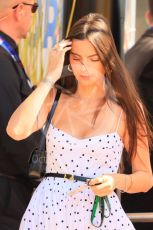 World © Octane Photographic Ltd. Formula 1 – French Grand Prix - Paul Ricard - Le Castellet. Sunday 24th July 2022 Paddock. Max Verstappen's girlfriend Kelly Piquet.