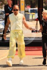 World © Octane Photographic Ltd. Formula 1 – French Grand Prix - Paul Ricard - Le Castellet. Sunday 24th July 2022 Paddock. Mercedes-AMG Petronas F1 Team F1 W13 - Lewis Hamilton.