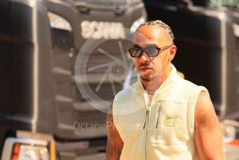 World © Octane Photographic Ltd. Formula 1 – French Grand Prix - Paul Ricard - Le Castellet. Sunday 24th July 2022 Paddock. Mercedes-AMG Petronas F1 Team F1 W13 - Lewis Hamilton.