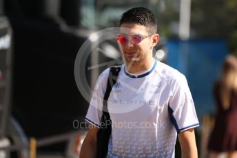 World © Octane Photographic Ltd. Formula 1 – French Grand Prix - Paul Ricard - Le Castellet. Sunday 24th July 2022 Paddock. BWT Alpine F1 Team A522 - Esteban Ocon.