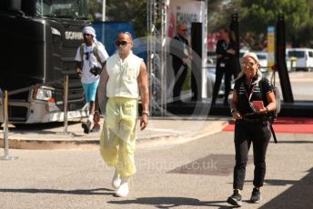 World © Octane Photographic Ltd. Formula 1 – French Grand Prix - Paul Ricard - Le Castellet. Sunday 24th July 2022 Paddock. Mercedes-AMG Petronas F1 Team F1 W13 - Lewis Hamilton.
