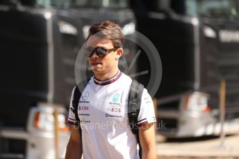 World © Octane Photographic Ltd. Formula 1 – French Grand Prix - Paul Ricard - Le Castellet. Sunday 24th July 2022 Paddock. Mercedes-AMG Petronas F1 Team F1 W13 Reserve driver – Nyck de Vries.