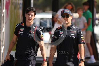World © Octane Photographic Ltd. Formula 1 – French Grand Prix - Paul Ricard - Le Castellet. Sunday 24th July 2022 Paddock. Oracle Red Bull Racing RB18 – Sergio Perez.