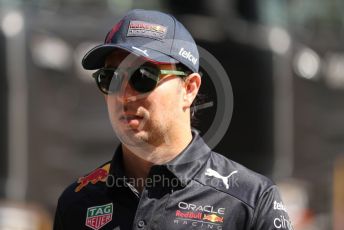 World © Octane Photographic Ltd. Formula 1 – French Grand Prix - Paul Ricard - Le Castellet. Sunday 24th July 2022 Paddock. Oracle Red Bull Racing RB18 – Sergio Perez.