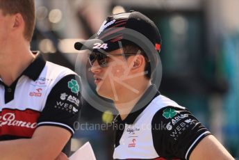 World © Octane Photographic Ltd. Formula 1 – French Grand Prix - Paul Ricard - Le Castellet. Thursday 21st July 2022 Paddock. Alfa Romeo F1 Team Orlen C42 - Guanyu Zhou.