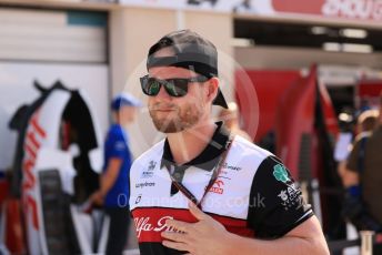 World © Octane Photographic Ltd. Formula 1 – French Grand Prix - Paul Ricard - Le Castellet. Thursday 21st July 2022 Paddock. Alfa Romeo F1 Team Orlen C42 - Valtteri Bottas.