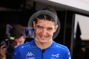 World © Octane Photographic Ltd. Formula 1 – French Grand Prix - Paul Ricard - Le Castellet. Thursday 21st July 2022 Paddock. BWT Alpine F1 Team A522 - Esteban Ocon.