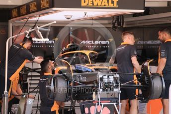 World © Octane Photographic Ltd. Formula 1 – French Grand Prix - Paul Ricard - Le Castellet. Thursday 21st July 2022 Paddock. McLaren F1 Team MCL36.