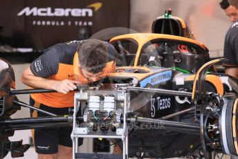 World © Octane Photographic Ltd. Formula 1 – French Grand Prix - Paul Ricard - Le Castellet. Thursday 21st July 2022 Paddock. McLaren F1 Team MCL36.