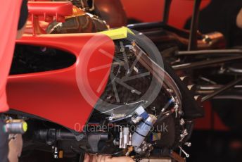 World © Octane Photographic Ltd. Formula 1 – French Grand Prix - Paul Ricard - Le Castellet. Thursday 21st July 2022 Paddock. Scuderia Ferrari F1-75.