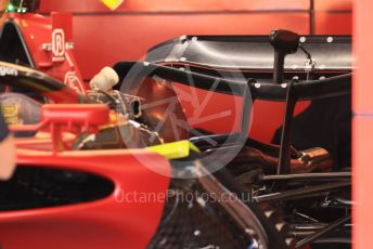 World © Octane Photographic Ltd. Formula 1 – French Grand Prix - Paul Ricard - Le Castellet. Thursday 21st July 2022 Paddock. Scuderia Ferrari F1-75.