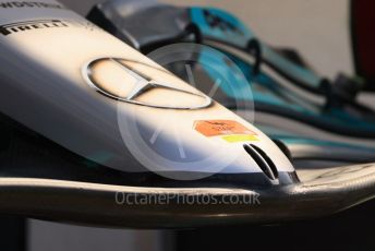 World © Octane Photographic Ltd. Formula 1 – French Grand Prix - Paul Ricard - Le Castellet. Thursday 21st July 2022 Paddock. Mercedes-AMG Petronas F1 Team F1 W13 new nose.