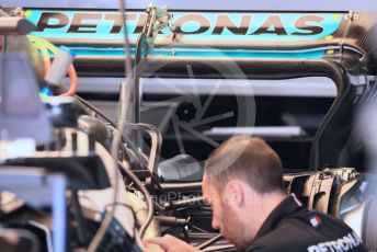 World © Octane Photographic Ltd. Formula 1 – French Grand Prix - Paul Ricard - Le Castellet. Thursday 21st July 2022 Paddock. Mercedes-AMG Petronas F1 Team F1 W13.