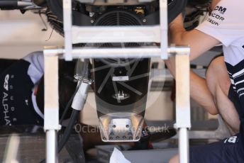 World © Octane Photographic Ltd. Formula 1 – French Grand Prix - Paul Ricard - Le Castellet. Thursday 21st July 2022 Paddock. Scuderia AlphaTauri AT03.