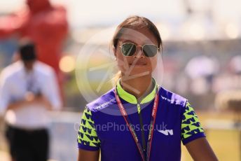 World © Octane Photographic Ltd. Formula 1 – French Grand Prix - Paul Ricard - Le Castellet. Thursday 21st July 2022. W-Series Track walk. Chloe Chambers - Jenner Racing.