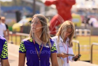 World © Octane Photographic Ltd. Formula 1 – French Grand Prix - Paul Ricard - Le Castellet. Thursday 21st July 2022. W-Series Track walk.