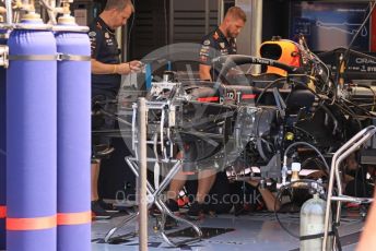 World © Octane Photographic Ltd. Formula 1 – French Grand Prix - Paul Ricard - Le Castellet. Thursday 21st July 2022 Paddock. Oracle Red Bull Racing RB18 – Max Verstappen.