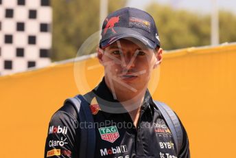 World © Octane Photographic Ltd. Formula 1 – French Grand Prix - Paul Ricard - Le Castellet. Thursday 21st July 2022 Paddock. Oracle Red Bull Racing RB18 – Max Verstappen.