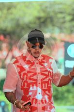 World © Octane Photographic Ltd. Formula 1 – French Grand Prix - Paul Ricard - Le Castellet. Thursday 21st July 2022 Paddock. Mercedes-AMG Petronas F1 Team F1 W13 - Lewis Hamilton.