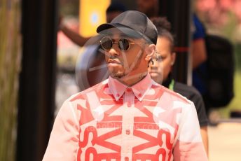 World © Octane Photographic Ltd. Formula 1 – French Grand Prix - Paul Ricard - Le Castellet. Thursday 21st July 2022 Paddock. Mercedes-AMG Petronas F1 Team F1 W13 - Lewis Hamilton.