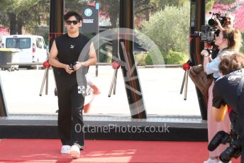 World © Octane Photographic Ltd. Formula 1 – French Grand Prix - Paul Ricard - Le Castellet. Thursday 21st July 2022 Paddock. Alfa Romeo F1 Team Orlen C42 - Guanyu Zhou.