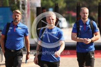 World © Octane Photographic Ltd. Formula 1 – French Grand Prix - Paul Ricard - Le Castellet. Thursday 21st July 2022 Paddock. Haas F1 Team VF-22 - Kevin Magnussen.
